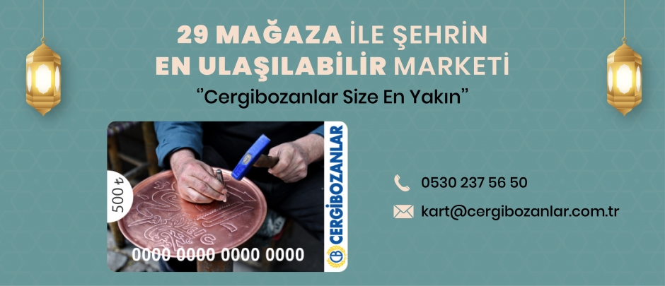Cergibozanlar Marketler Zinciri - Gaziantep