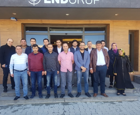 Cergibozanlar' dan End Gıdaya ziyaret