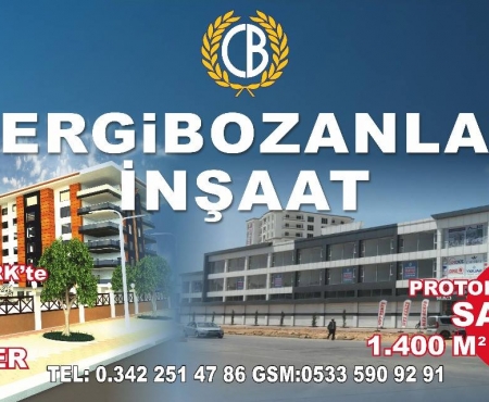 Cergibozanlar İnşaat satışları devam ediyor
